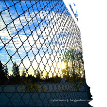 Powder Coated Commercial Cyclone Fence Chain Link Fencing